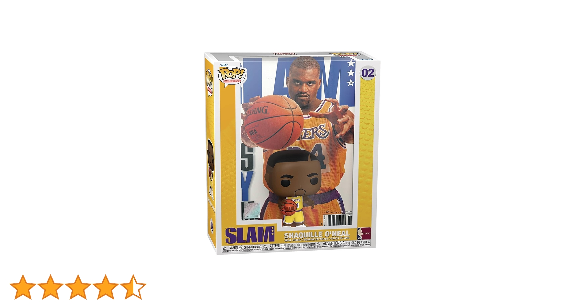 Amazon.co.jp: Funko Pop! NBA カバー:SLAM - シャキールオニール